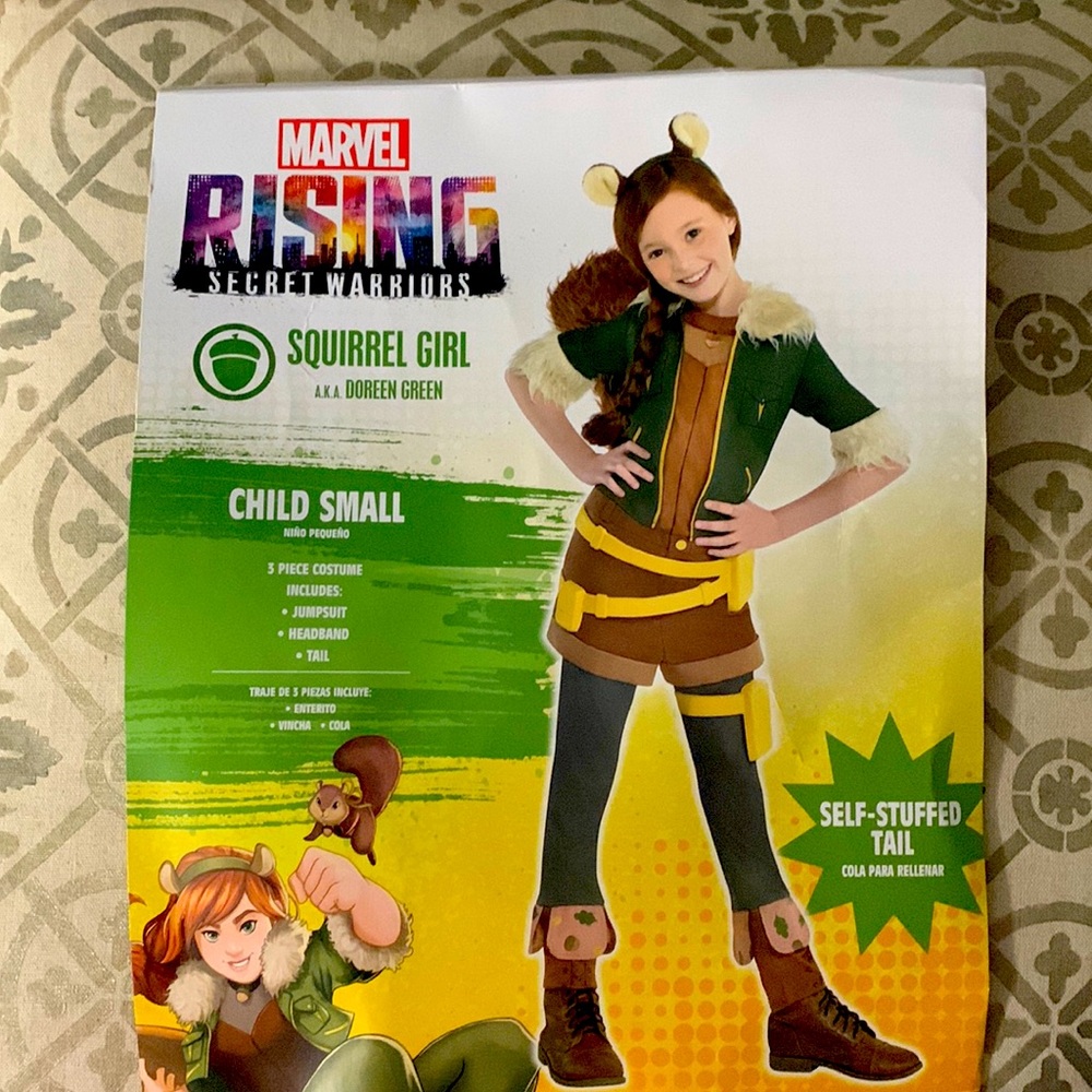 Marvel Rising secret warriors squirrel girl child costume